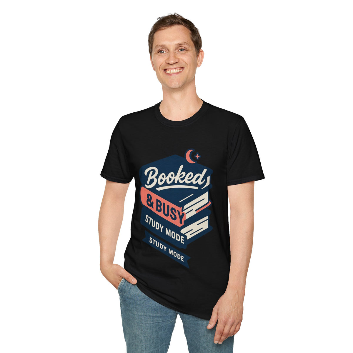 Booked & Busy T‑Shirt – Librarian/Book Lover Reading Gift - Trending Now - August 2026