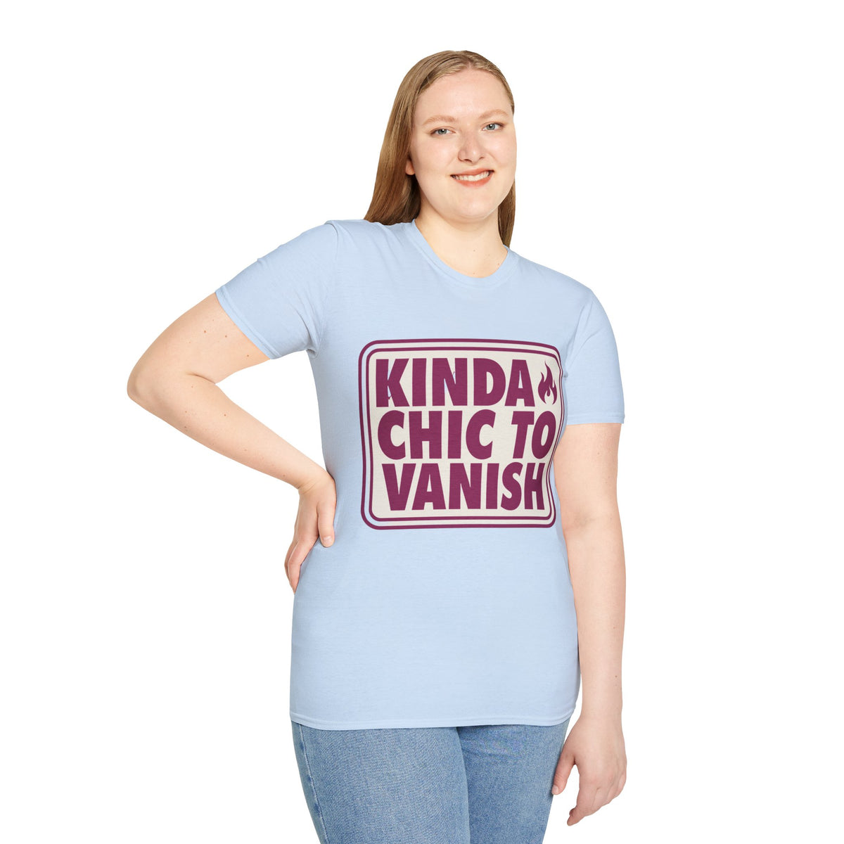 Kinda Chic to Vanish Graphic T-Shirt - Trending Now - August 2026