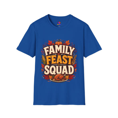 Family Feast Squad T-Shirt — Thanksgiving Fall Harvest Tee