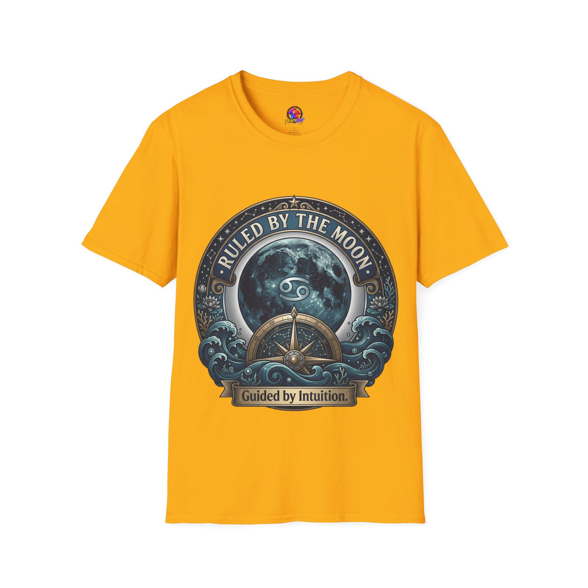 Ruled by the Moon T-Shirt — Moonphase Zodiac Graphic Tee