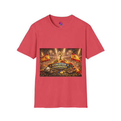 World Cup Champions T-Shirt — Spanish Football Victory Design