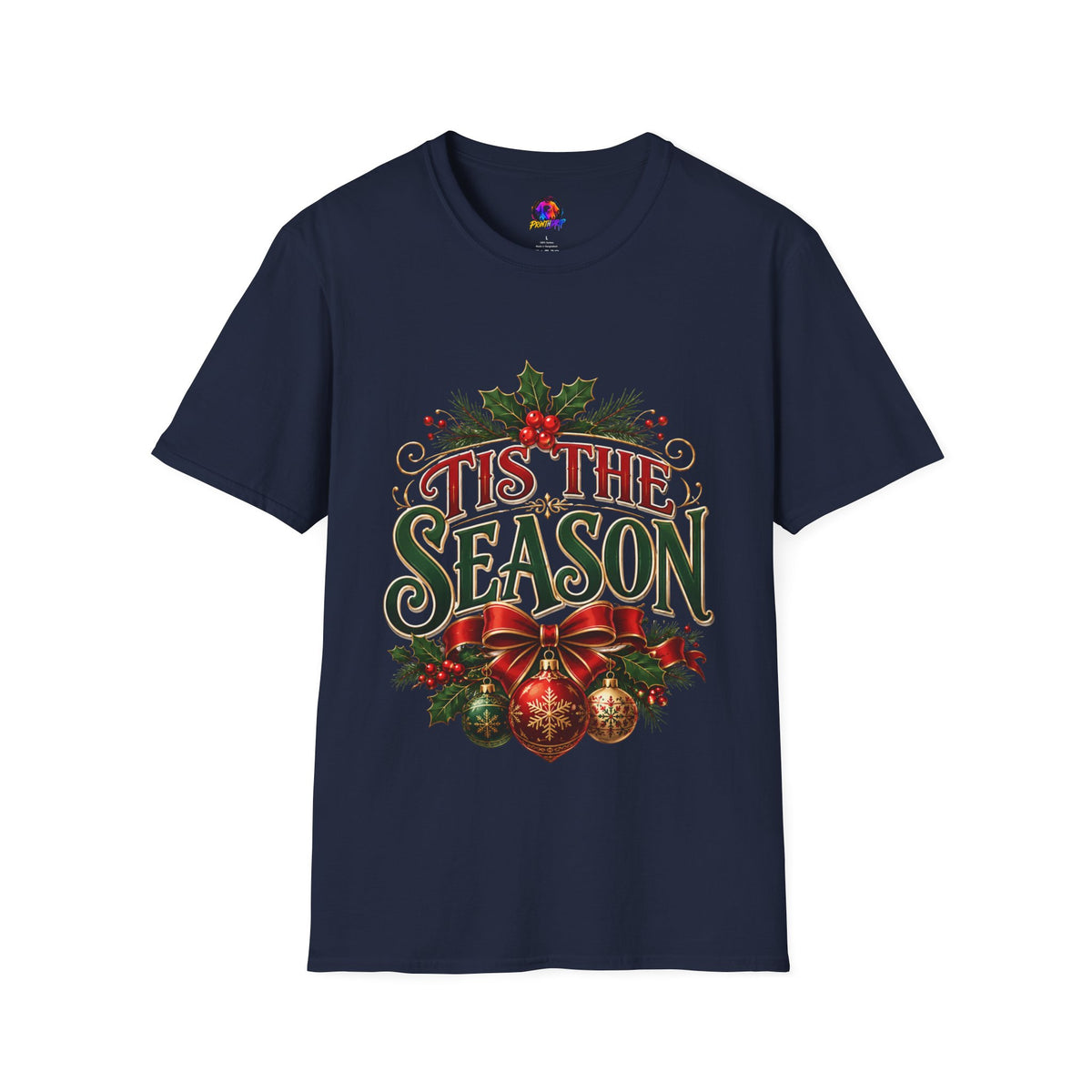 T-Shirt — 'Tis The Season' Christmas Holiday Graphic Tee
