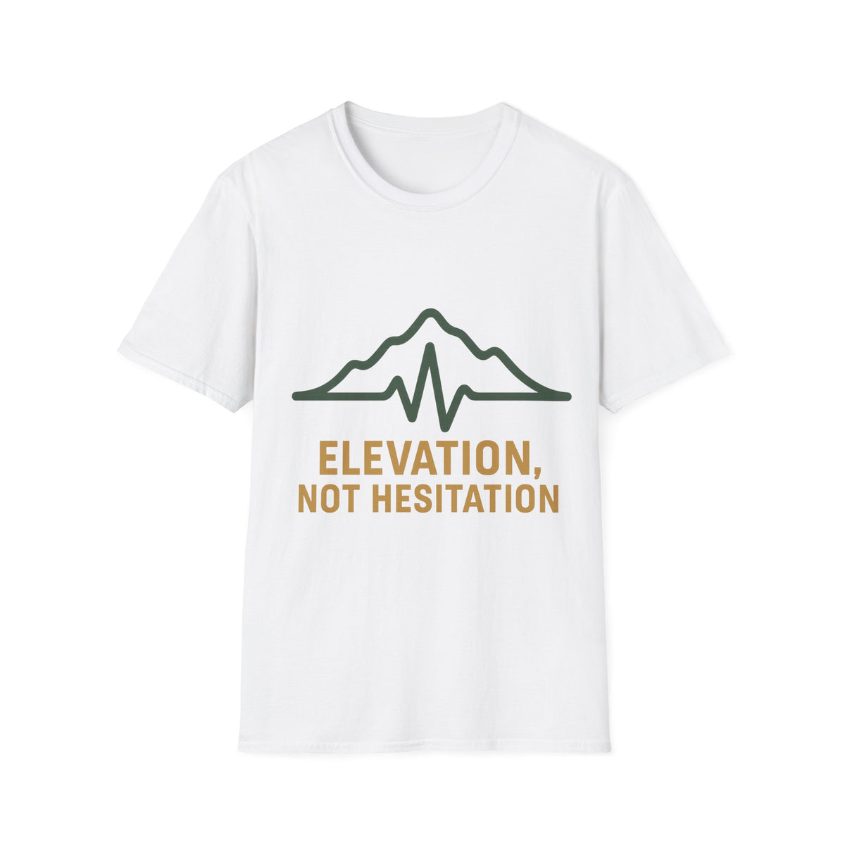 Elevation Not Hesitation Mountain T-Shirt — Adventure Outdoors Tee - Trending Now - September 2026