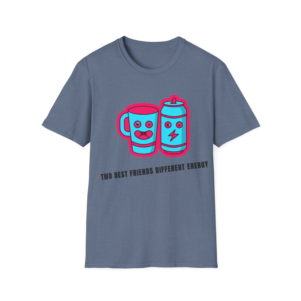 Battery & Cup Best Friends T‑Shirt — Cute Kawaii Coffee Mug and Battery Graphic Tee - Trending Now - September 2026