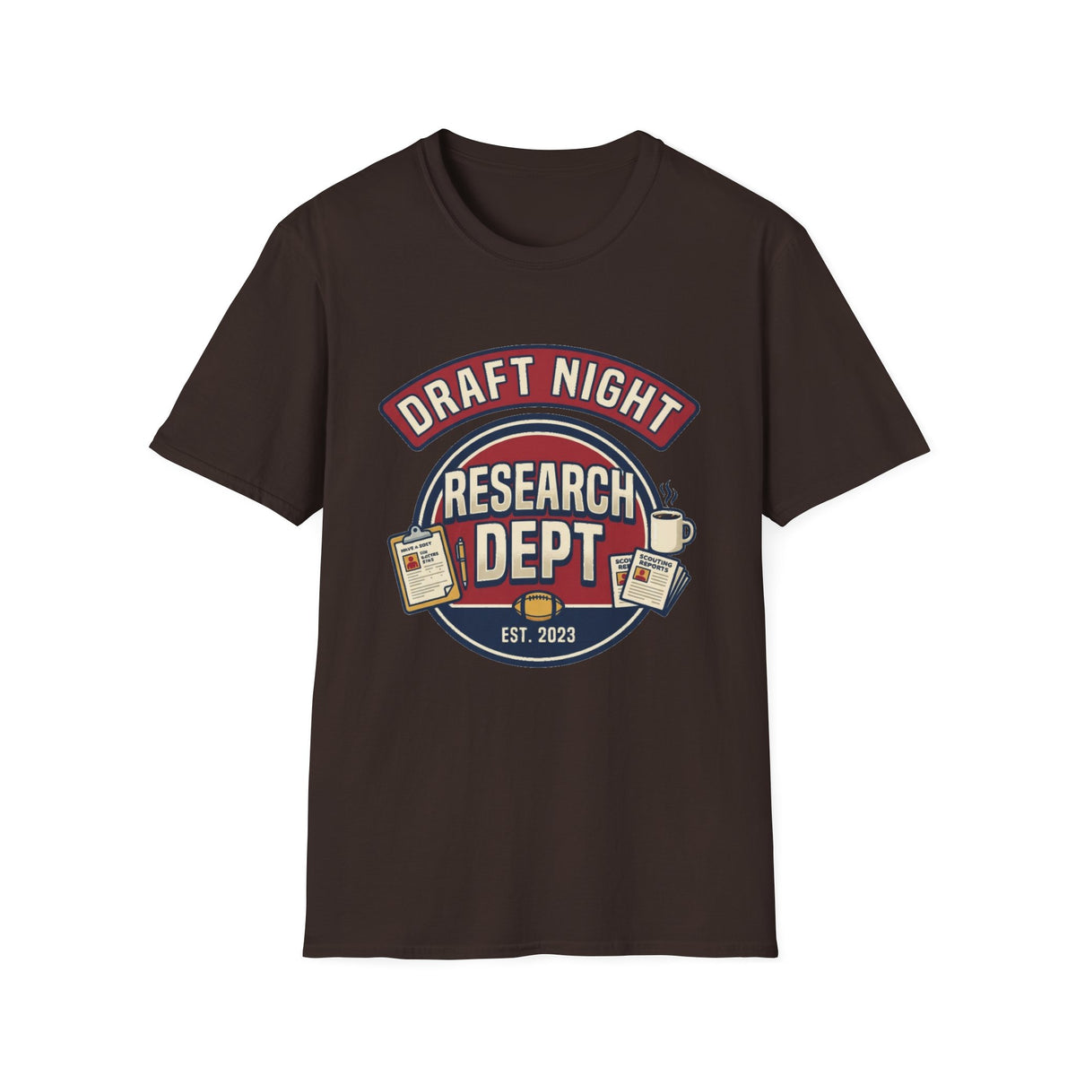 Draft Night Research Dept. T-Shirt – Sports Draft Party Tee - Trending Now - August 2026