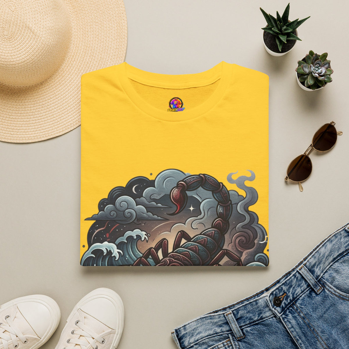 Scorpion Wave Unisex Softstyle T-Shirt