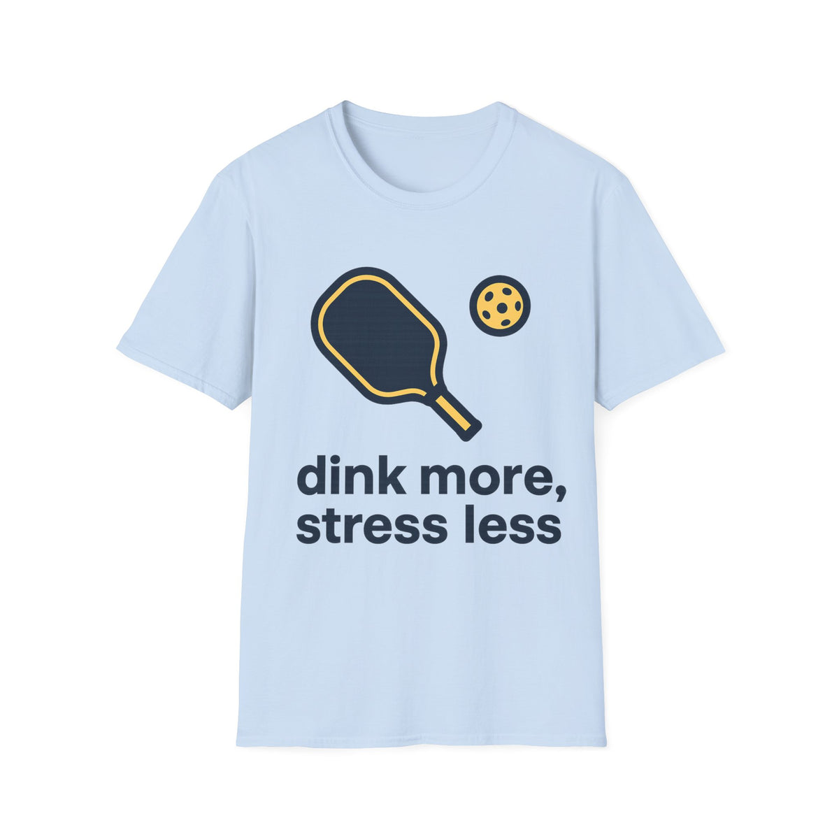 Pickleball Paddle & Ball T‑Shirt — Minimalist Pickleball Player Tee - Trending Now - September 2026