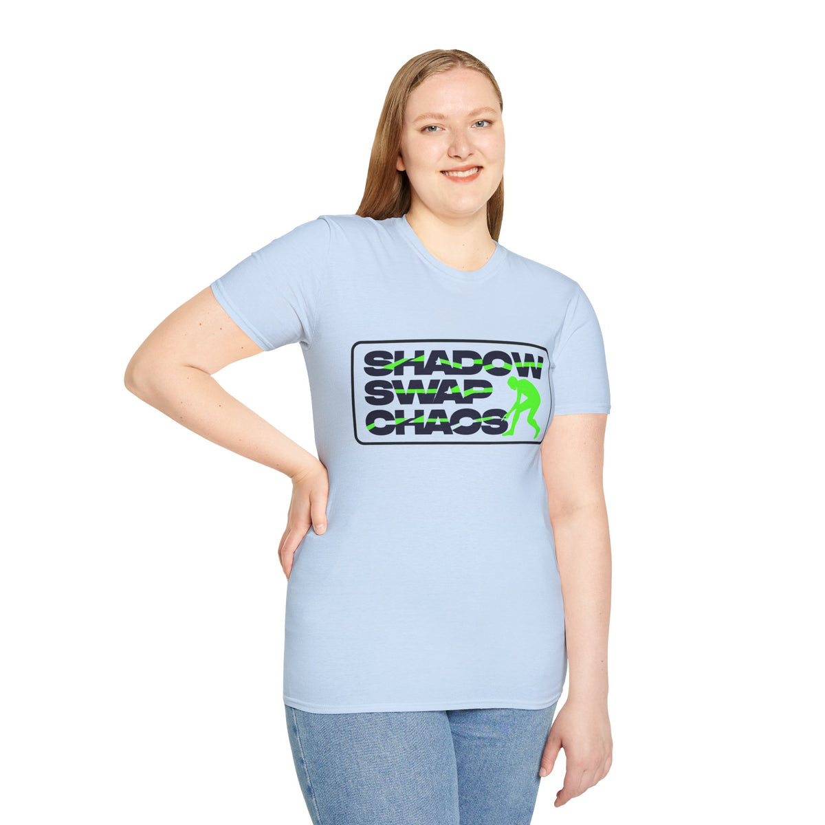 Shadow Swap Chaos T‑Shirt — Retro Neon Graphic Tee - Trending Now - August 2026