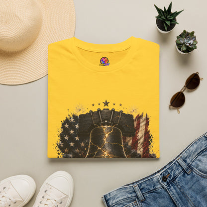 Liberty Has Scars T-Shirt — Vintage Liberty Bell Patriotic Tee