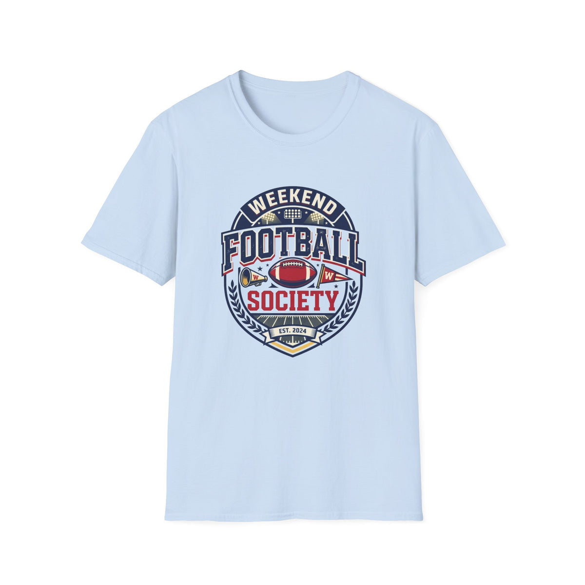 Weekend Football Pocket Graphic T‑Shirt — Retro American Football Logo Tee - Trending Now - August 2026