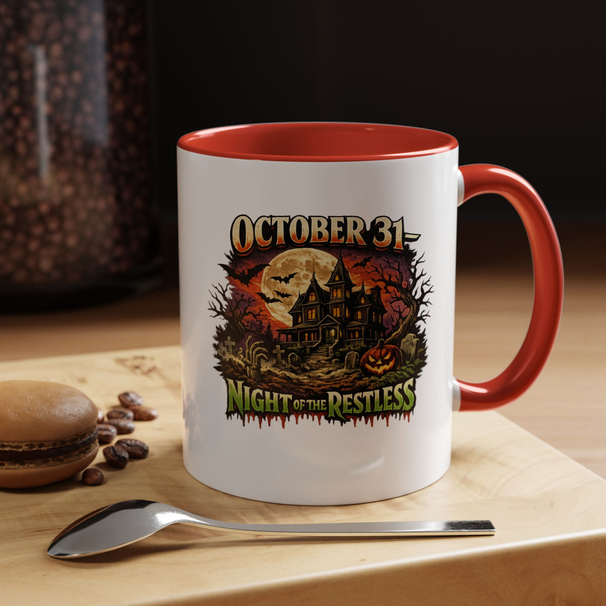 Halloween  October 31 Accent Coffee Mug