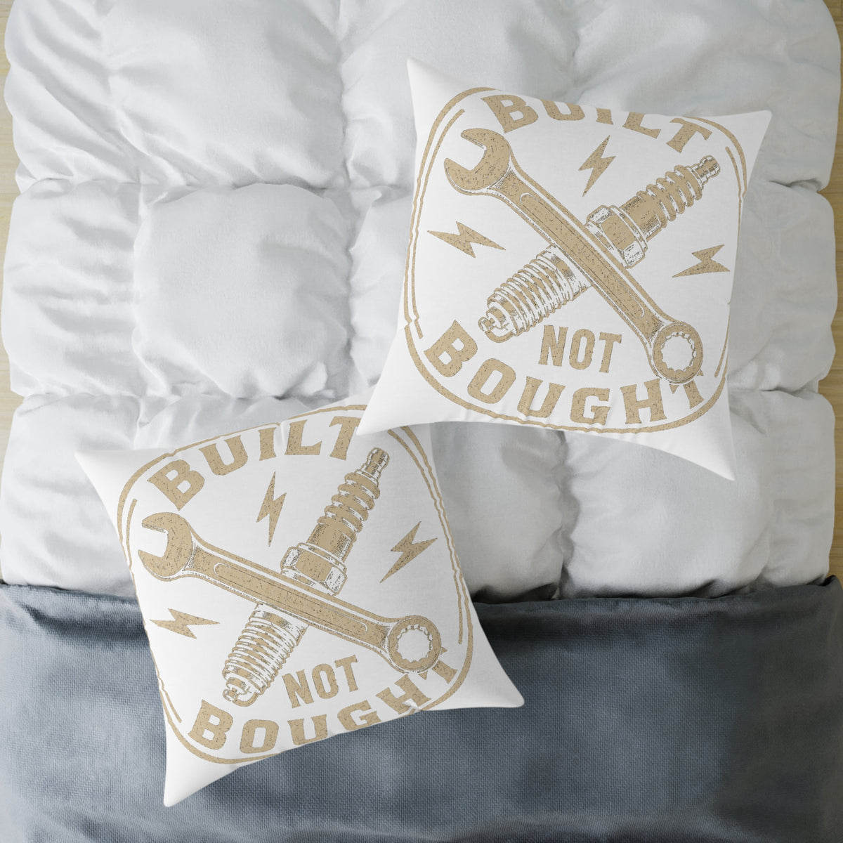Square Poly Canvas Pillow