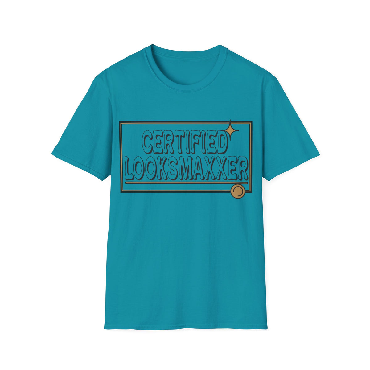 Certified Looksmaxxer T-Shirt — Funny Aesthetic Confidence Tee - Trending Now - August 2026