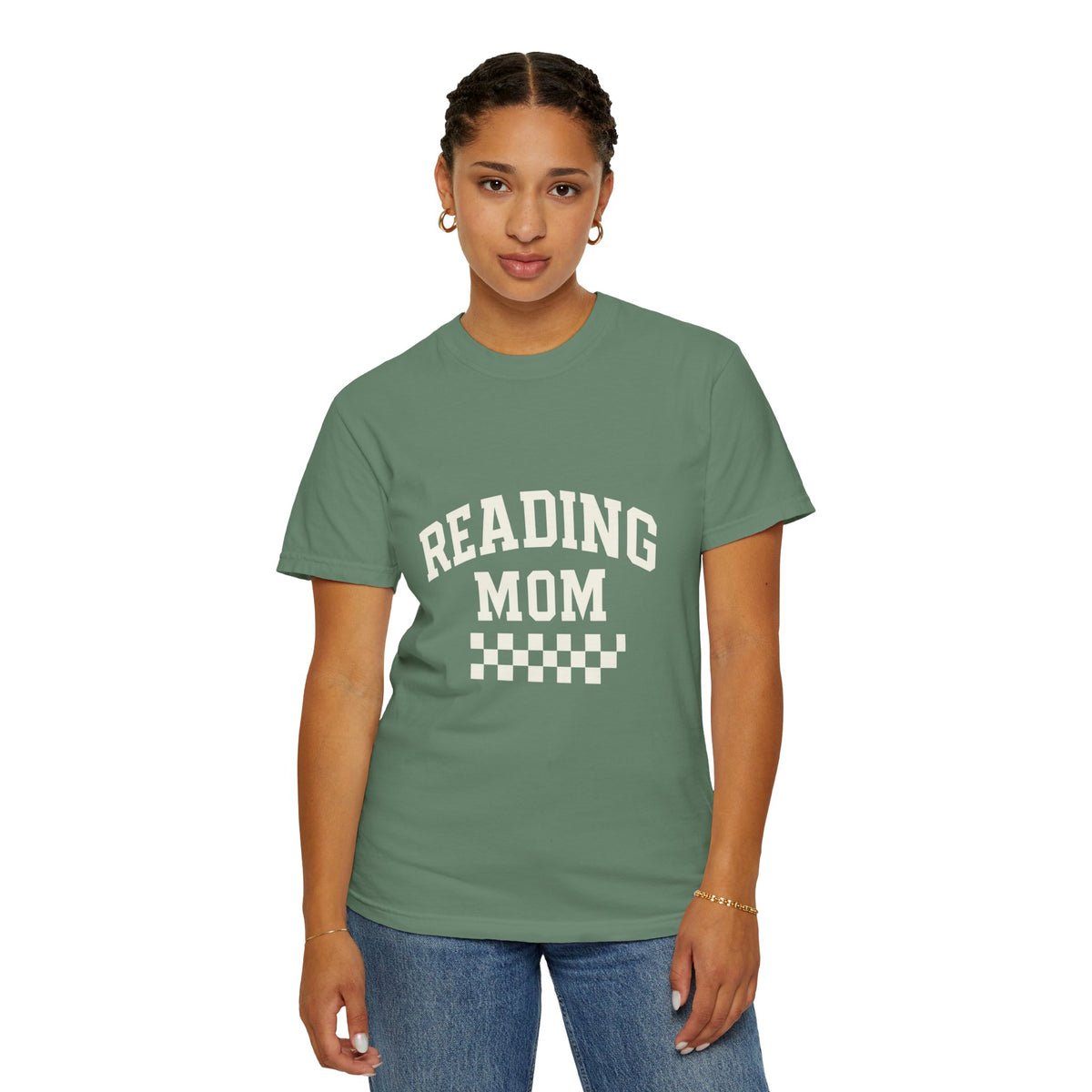 Reading Mom T-Shirt — Vintage Checkbook Style Graphic Tee for Book-Loving Moms - Trending Now - October 2026