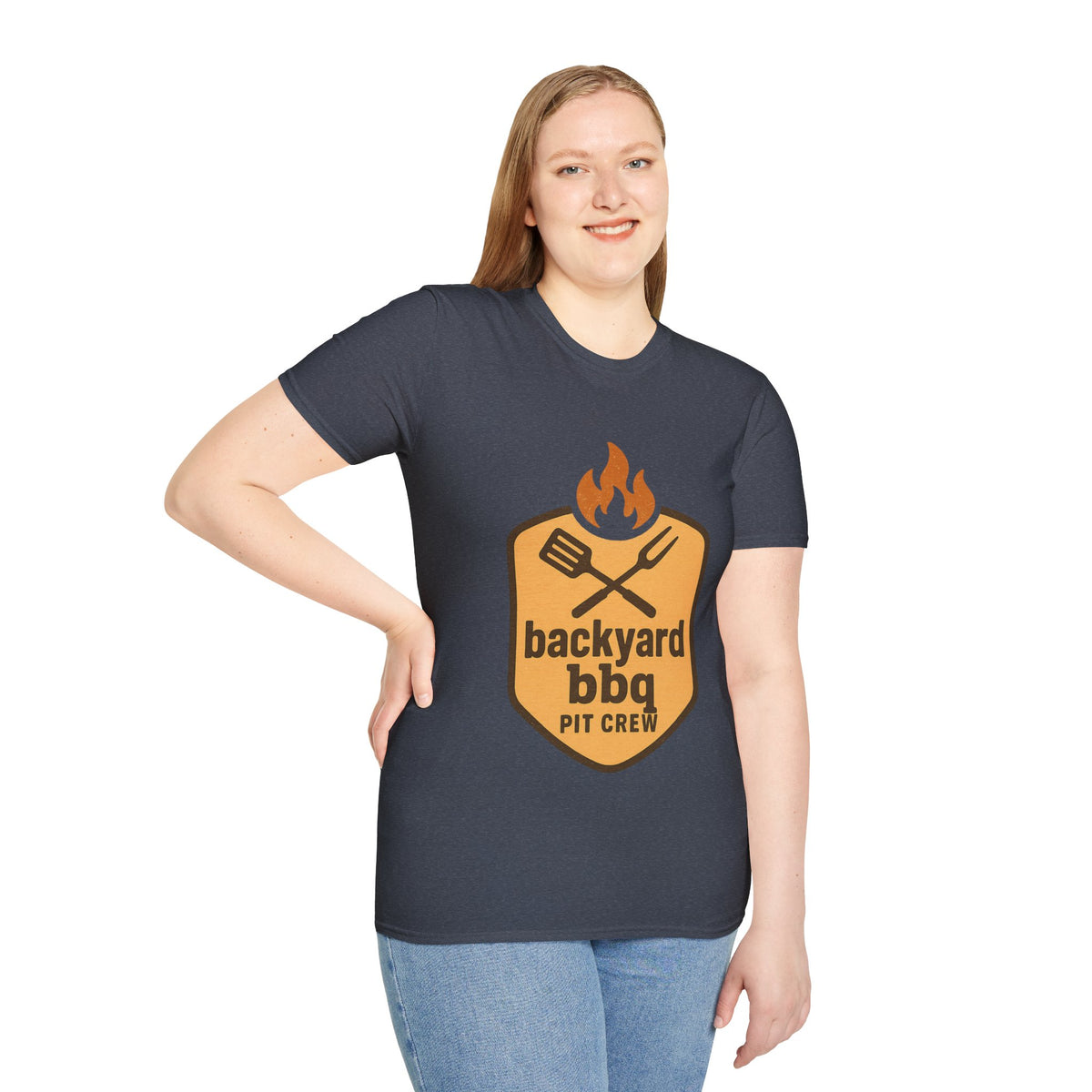 Backyard BBQ T-Shirt — Grilling Badge Tee - Trending Now - August 2026