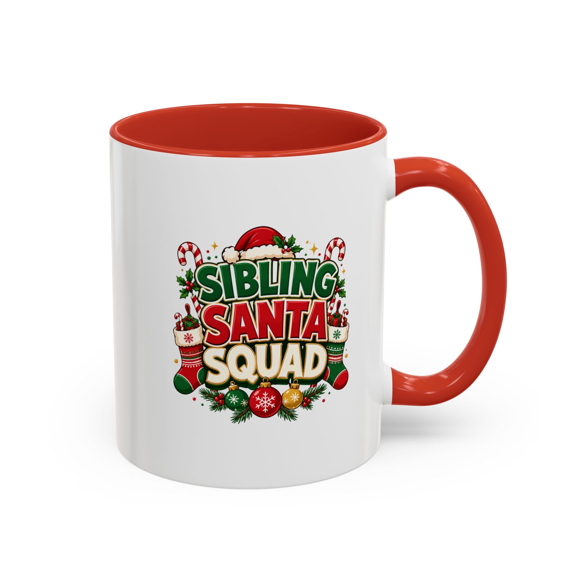 Sibling Santa Squad Coffee Mug