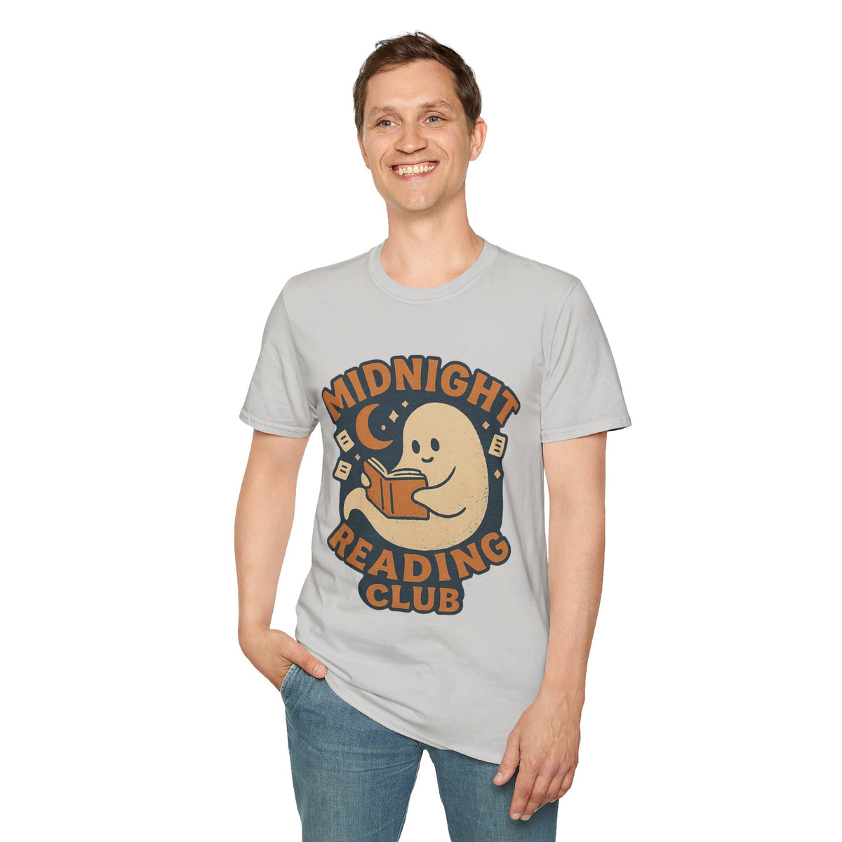 Midnight Reading Club T-Shirt — Cute Ghost Booklover Tee - Trending Now - August 2026