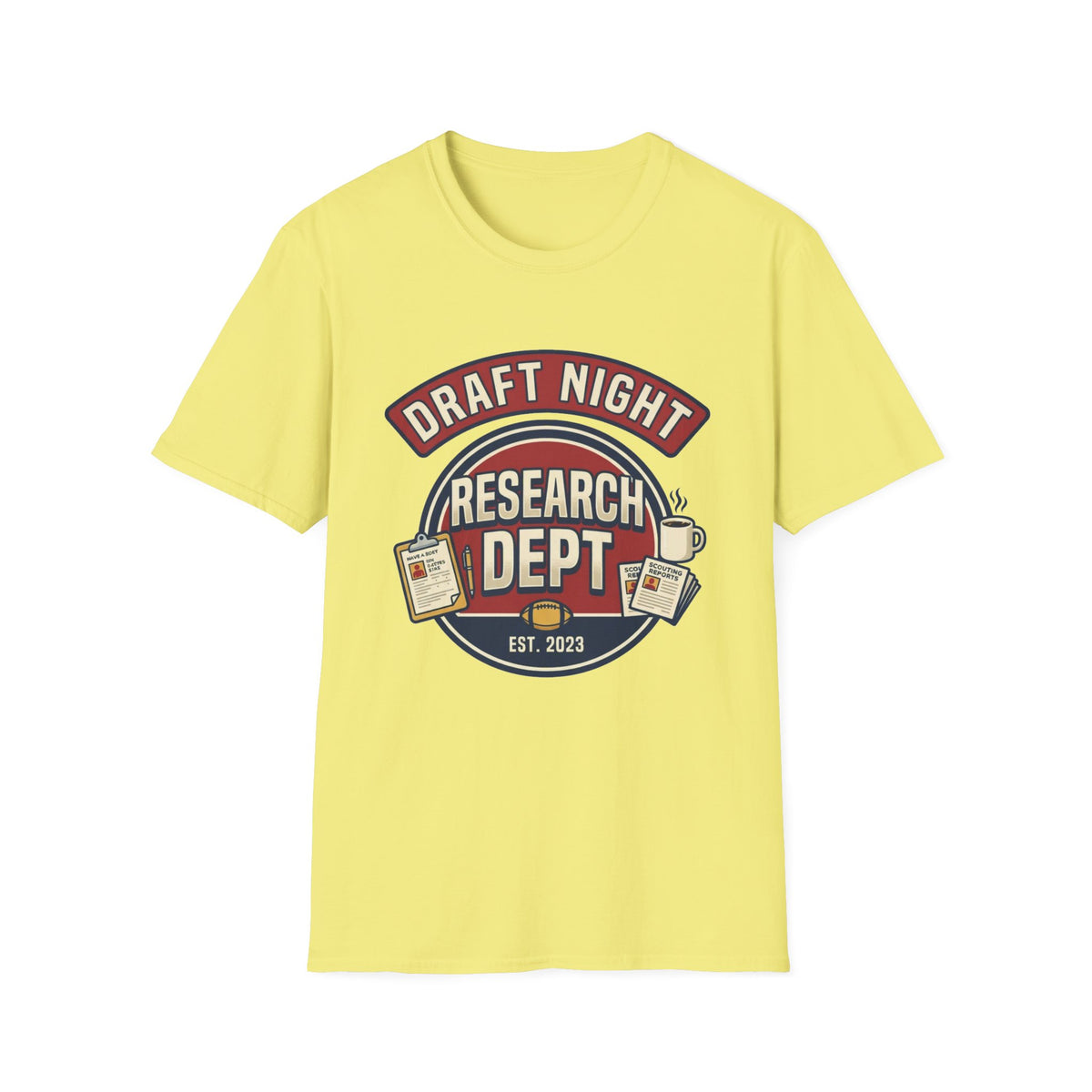 Draft Night Research Dept. T-Shirt – Sports Draft Party Tee - Trending Now - August 2026
