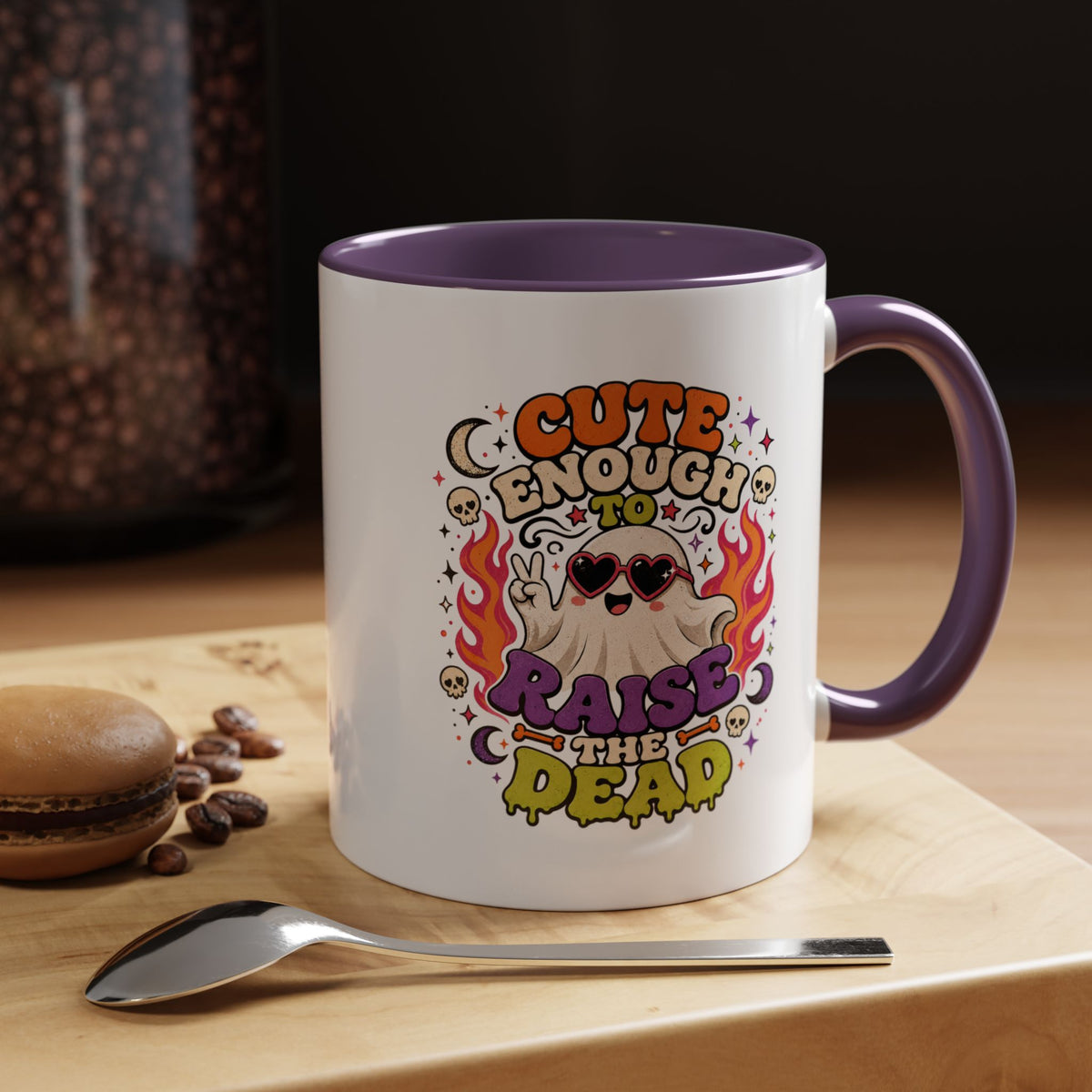 Halloween  Cute Enough Accent Coffee Mug