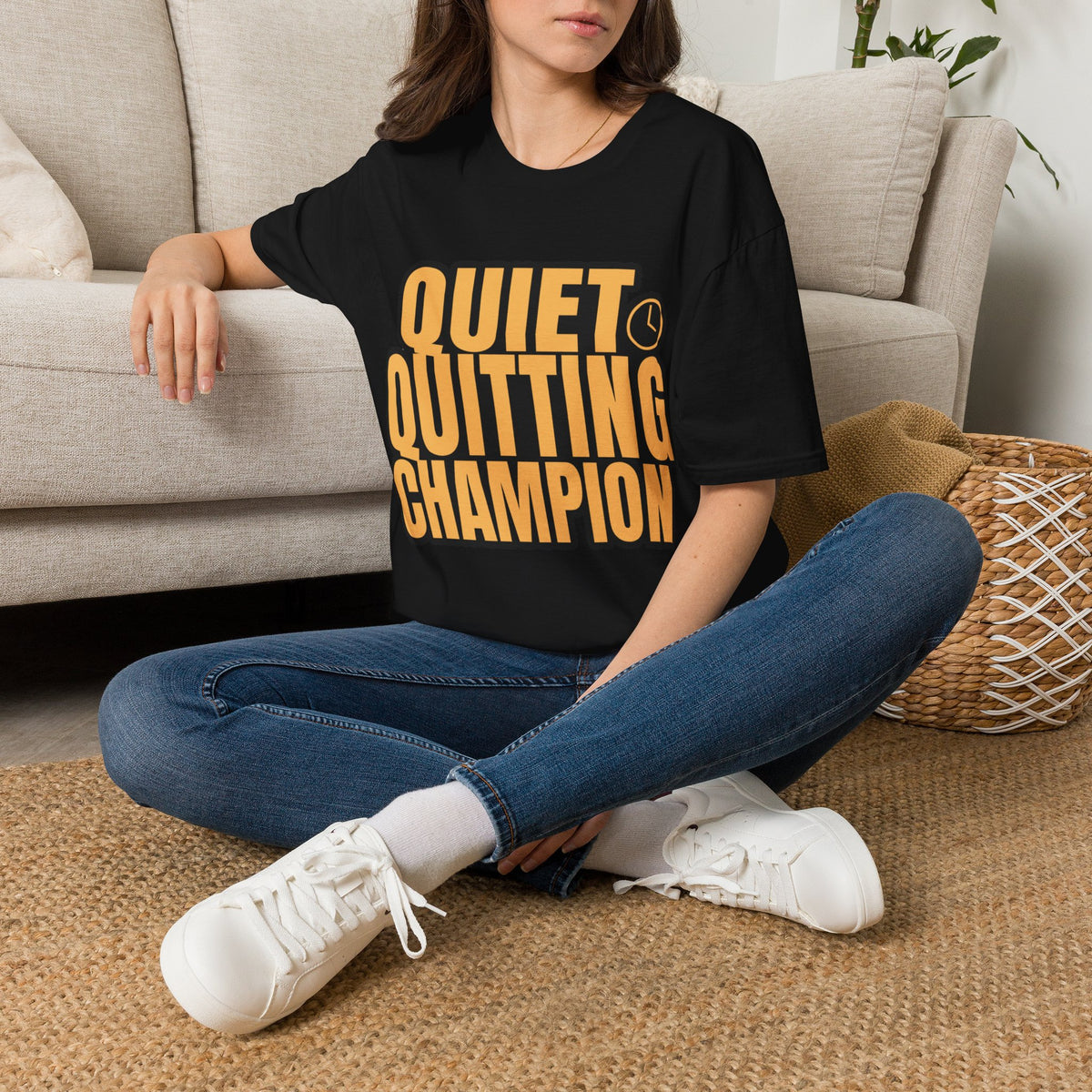 Quiet Quitting Champion T-Shirt - Trending Now - August 2026