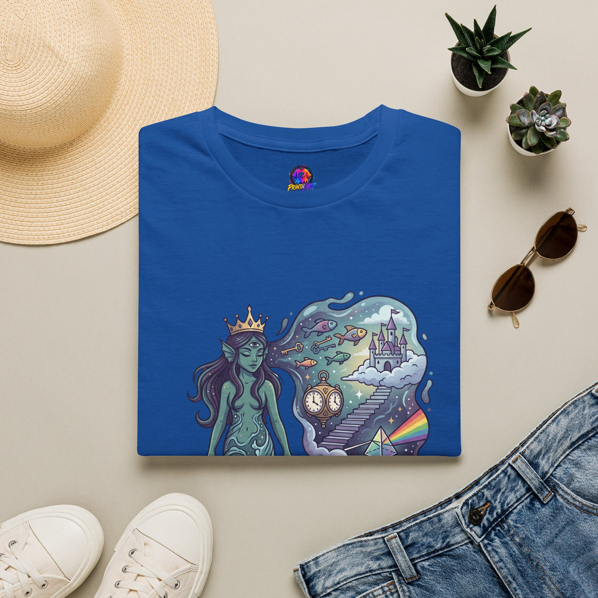 Pisces Daydream T-Shirt — 'Currently Lost in a Daydream' Zodiac Graphic Tee