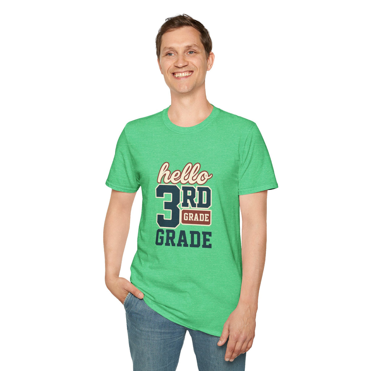 Hello 3rd Grade Shirt — Back to School Kids' T-Shirt - Trending Now - August 2026