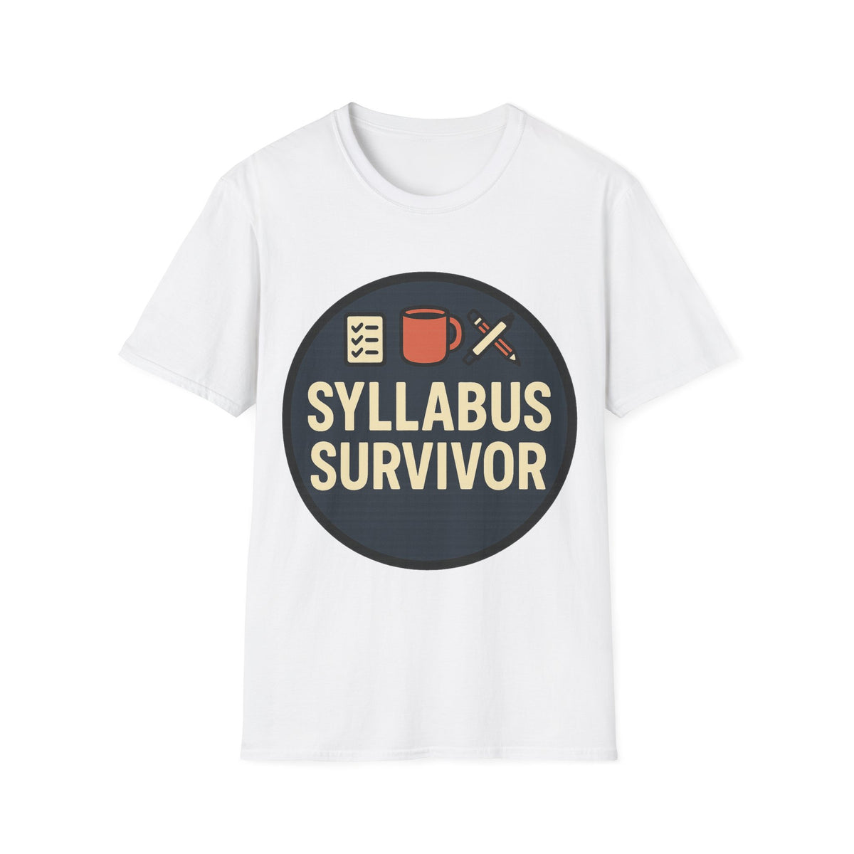 Syllabus Survivor T-Shirt — Funny Teacher/Student Back-to-School Tee - Trending Now - August 2026