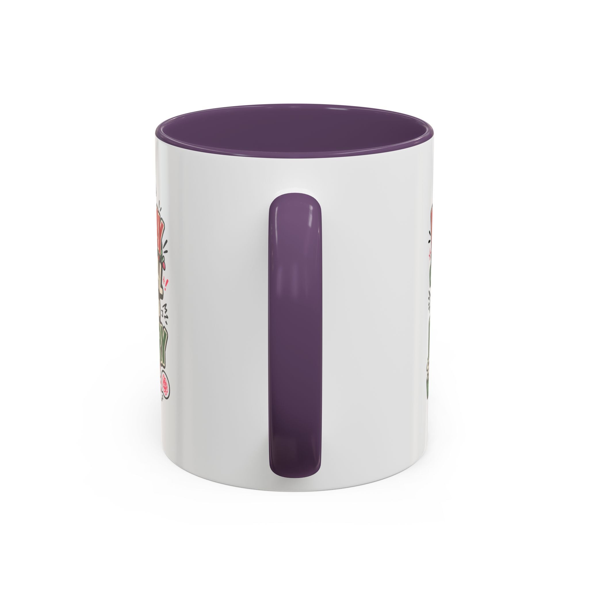 Modern Day Christmas Holiday Social Battery Low Accent  Coffee Mug