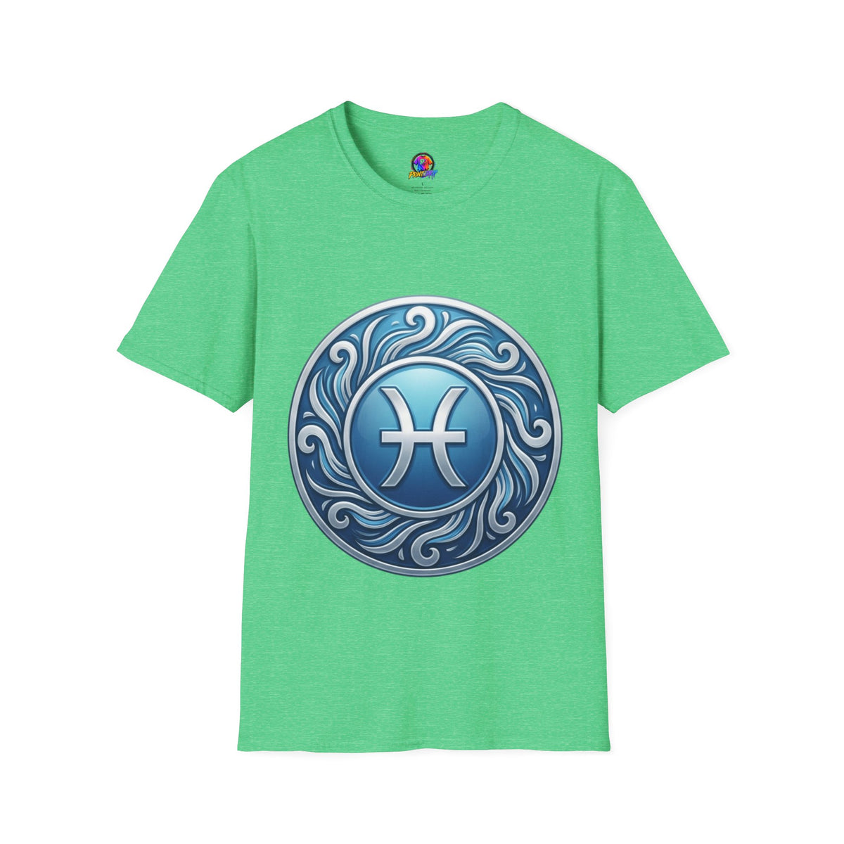 Pisces Zodiac T-Shirt – Blue Water Sign Astrology Tee