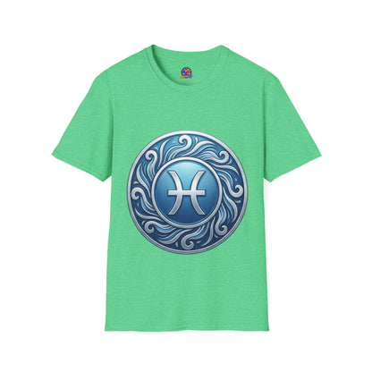 Pisces Zodiac T-Shirt – Blue Water Sign Astrology Tee