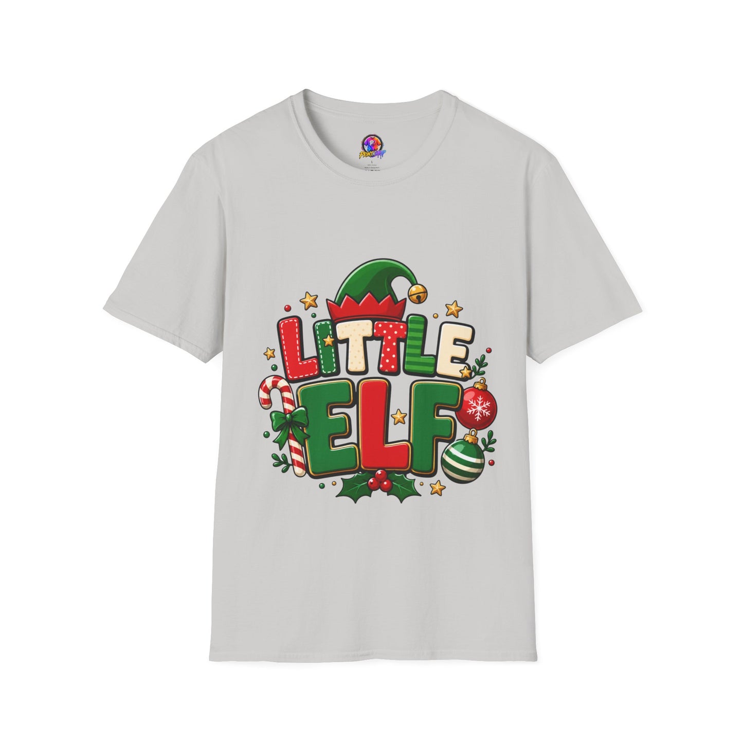 Little Elf Christmas T-Shirt — Cute Holiday Kids/Family Elf Tee