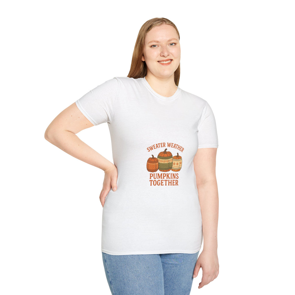 Pumpkins Together T‑Shirt — 'Sweater Weather' Fall Pumpkin Graphic Tee - Trending Now - October 2026