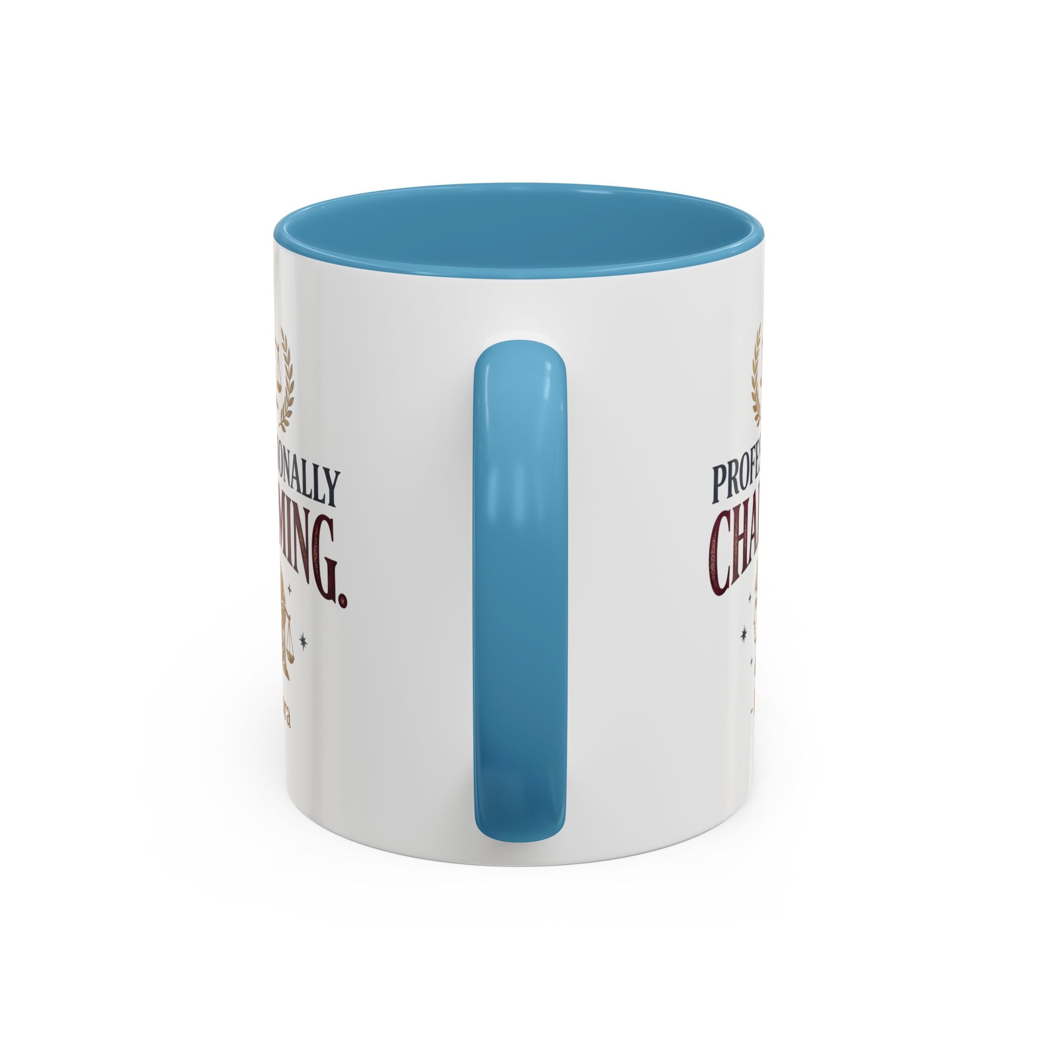 Libra 'Professionally Charming' Accent Coffee Mug — Zodiac Astrology Gift