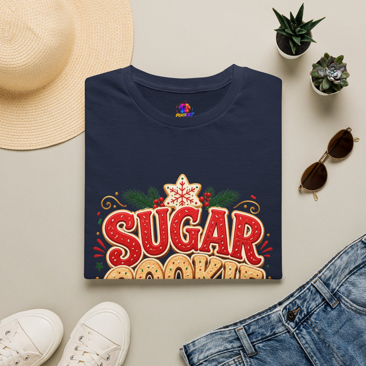 Sugar Cookie Squad T-Shirt — Festive Holiday Baking Graphic Tee