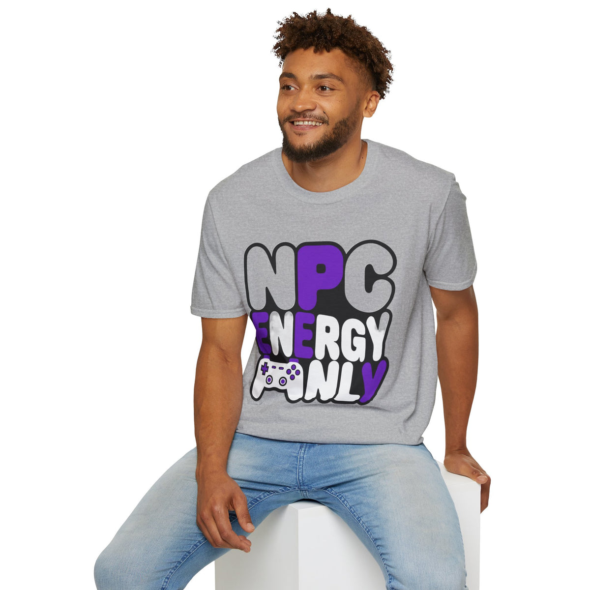 NPC Energy Only T-Shirt — Gamer Graphic Tee - Trending Now - August 2026