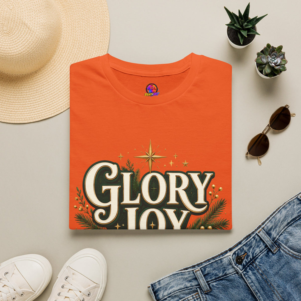 Glory Joy Peace Christmas T-Shirt