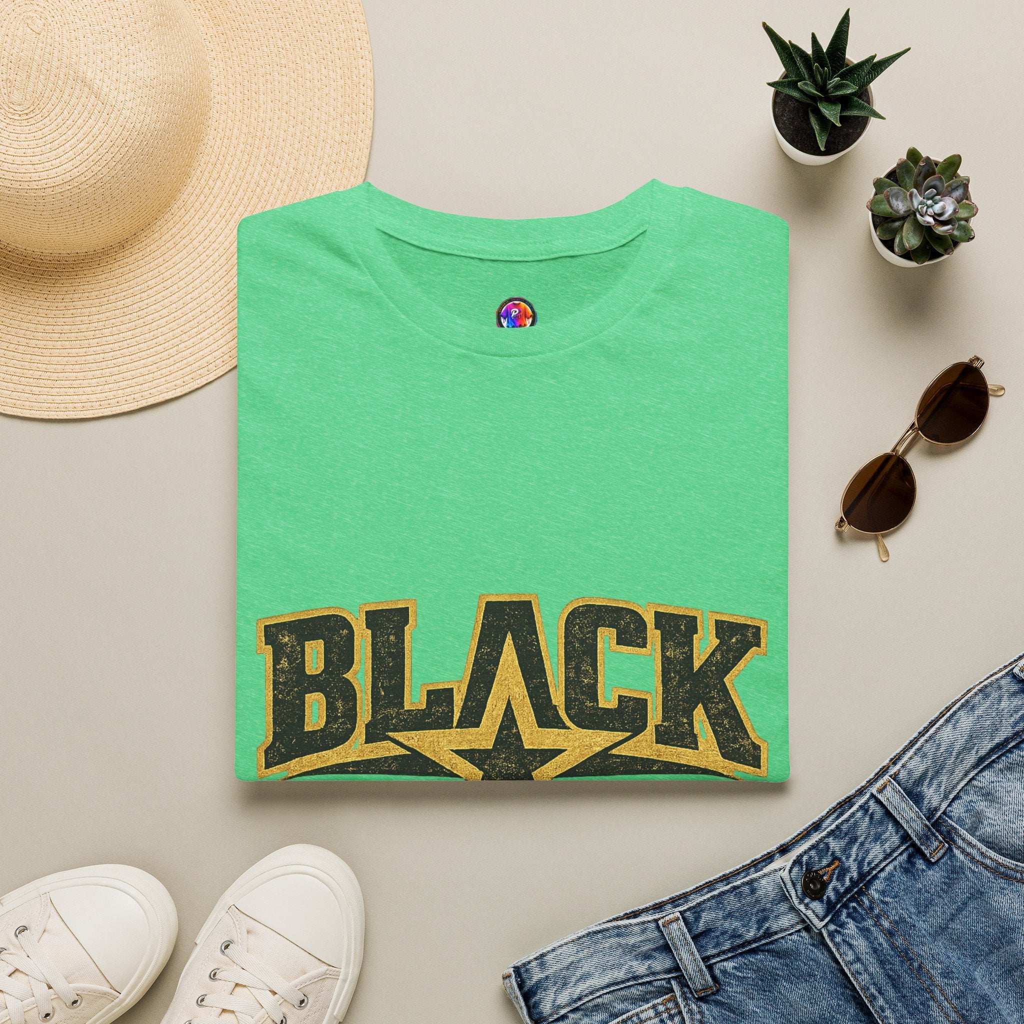 Ghana Black Stars T-Shirt — Bold Vintage Star Logo Tee