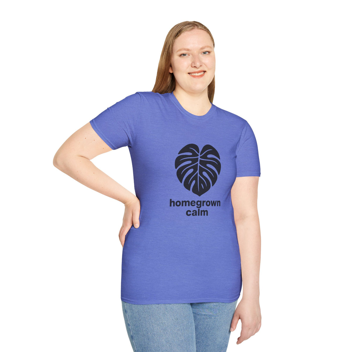 Black T‑Shirt with Subtle Heartroots Graphic – Minimal Plant Lover Tee - Trending Now - August 2026