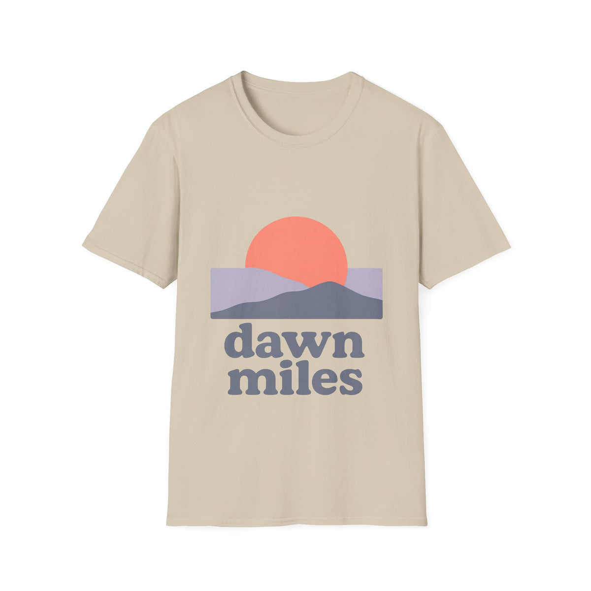Dawn Miles Running Tee — Sunrise Graphic Short-Sleeve Shirt - Trending Now - September 2026