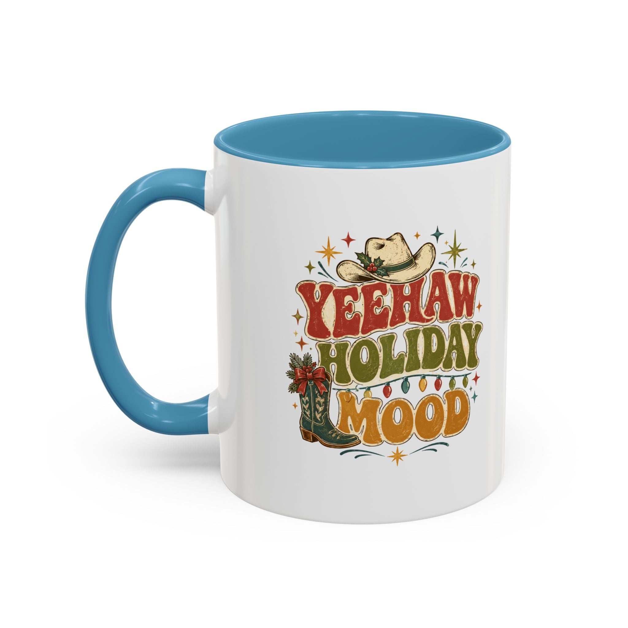 Christmas Yeehaw Holiday Mood Coffee Mug