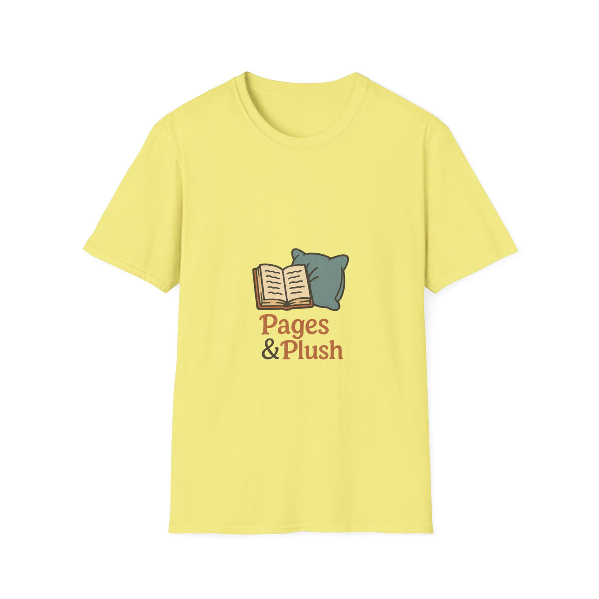 Pages & Plush Book Lover T-Shirt - Trending Now - October 2026