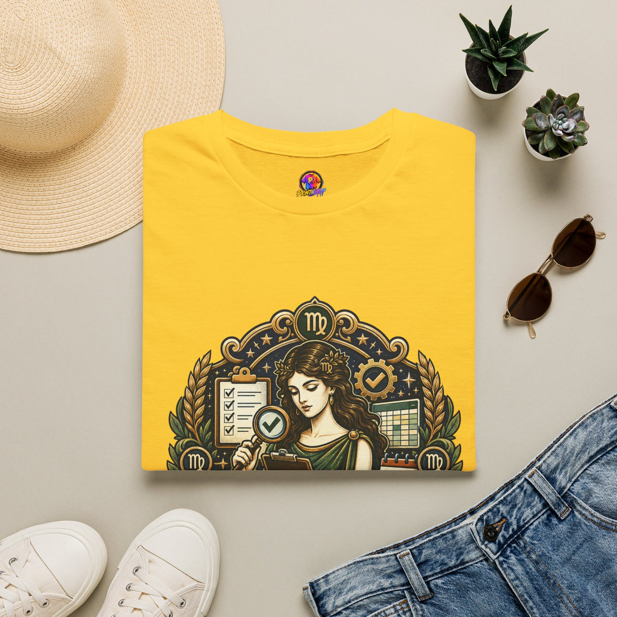 Zodiac Virgo Unisex Softstyle T-Shirt