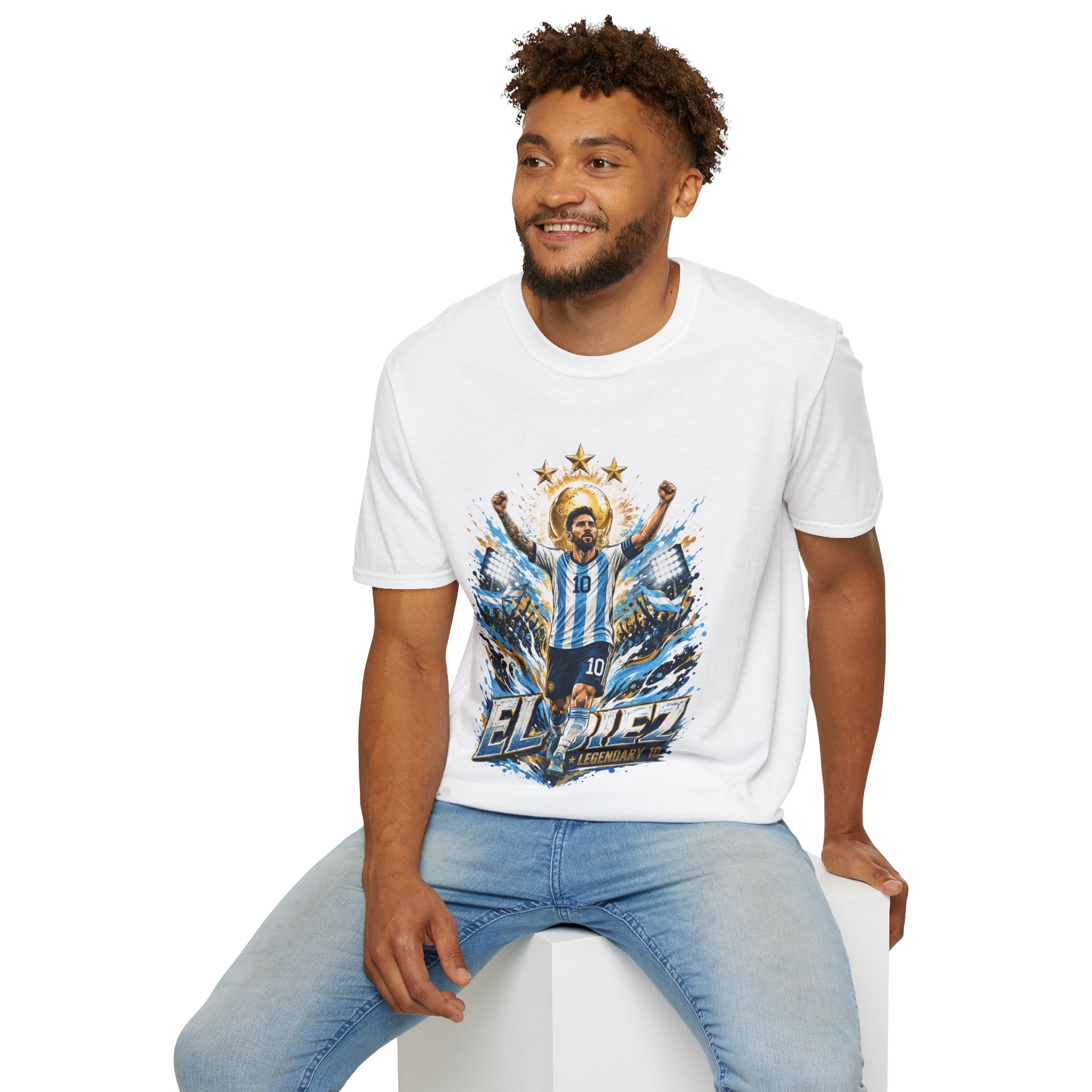 Argentina Soccer Legend 'El Diez' T‑Shirt