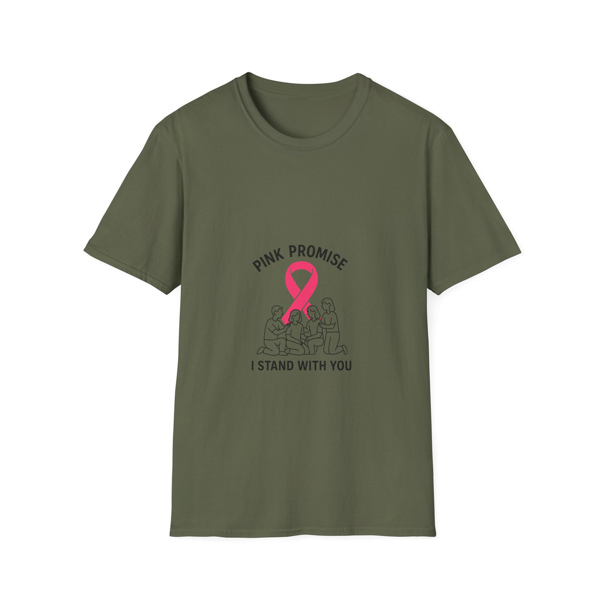 Pink Promise Breast Cancer Awareness T-Shirt — I Stand With You - Trending Now - October 2026