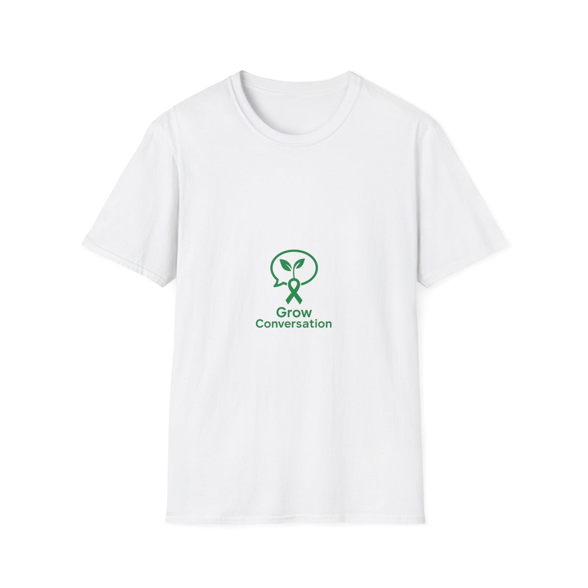 Grow Conversation Graphic Tee, Funny Mental Health Awareness Ribbon T-Shirt - Trending Now - September 2026