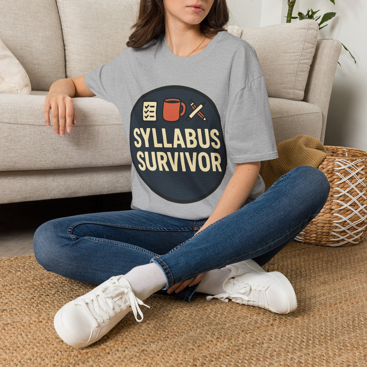 Syllabus Survivor T-Shirt — Funny Teacher/Student Back-to-School Tee - Trending Now - August 2026