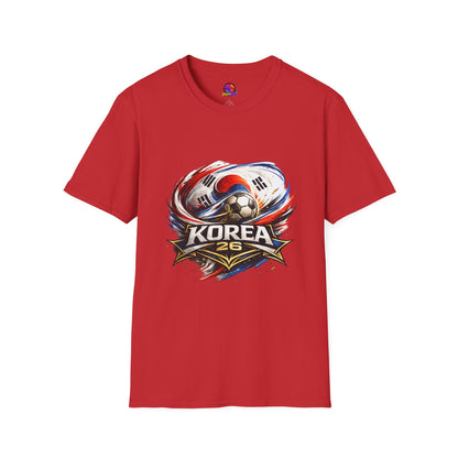 Korea Soccer T‑Shirt — Korea Football Crest Tee