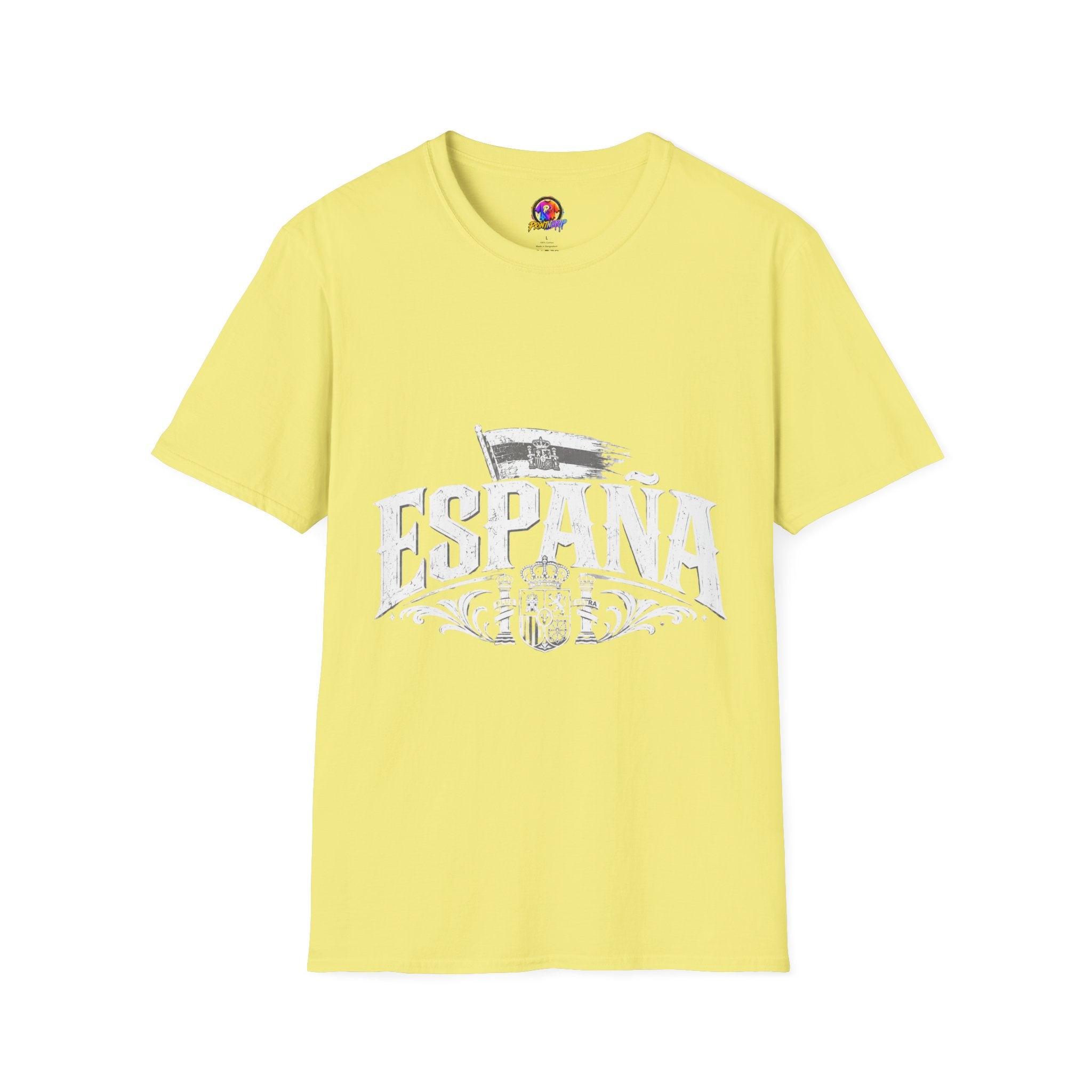 Spain Vintage T-Shirt — Retro Spanish Flag Tee