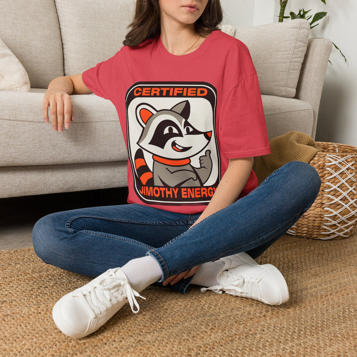 Certified Timothy Energies T-Shirt — Retro Raccoon Graphic Tee - Trending Now - August 2026