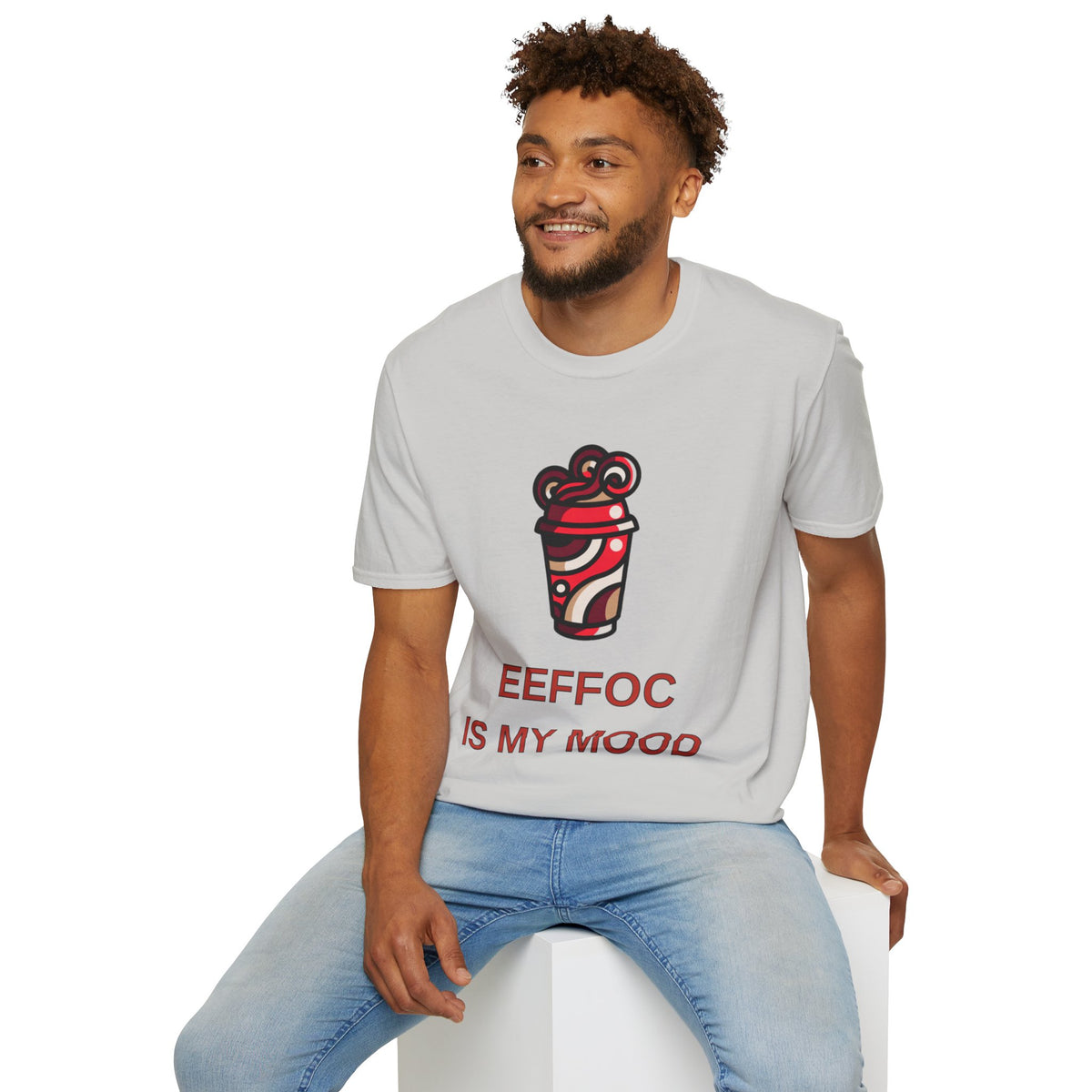 Coffee Mood T-Shirt — “EEFFOC IS MY MOOD” Graphic Tee - Trending Now - August 2026